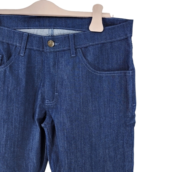 Blue Delta Men's Bo Rinehart Custom Made Natural Indigo Denim Jean - Picture 2 of 5